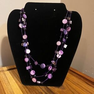 Purple mother of pearl